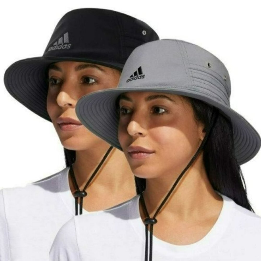 NWT Adidas Aeroready Unisex Lightweight Moisture Wicking UPF 50 Bucket Sun Hat